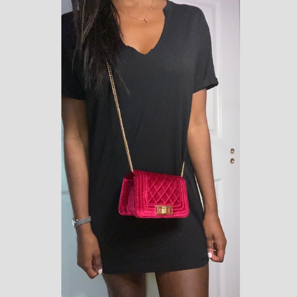 Suede Crossbody